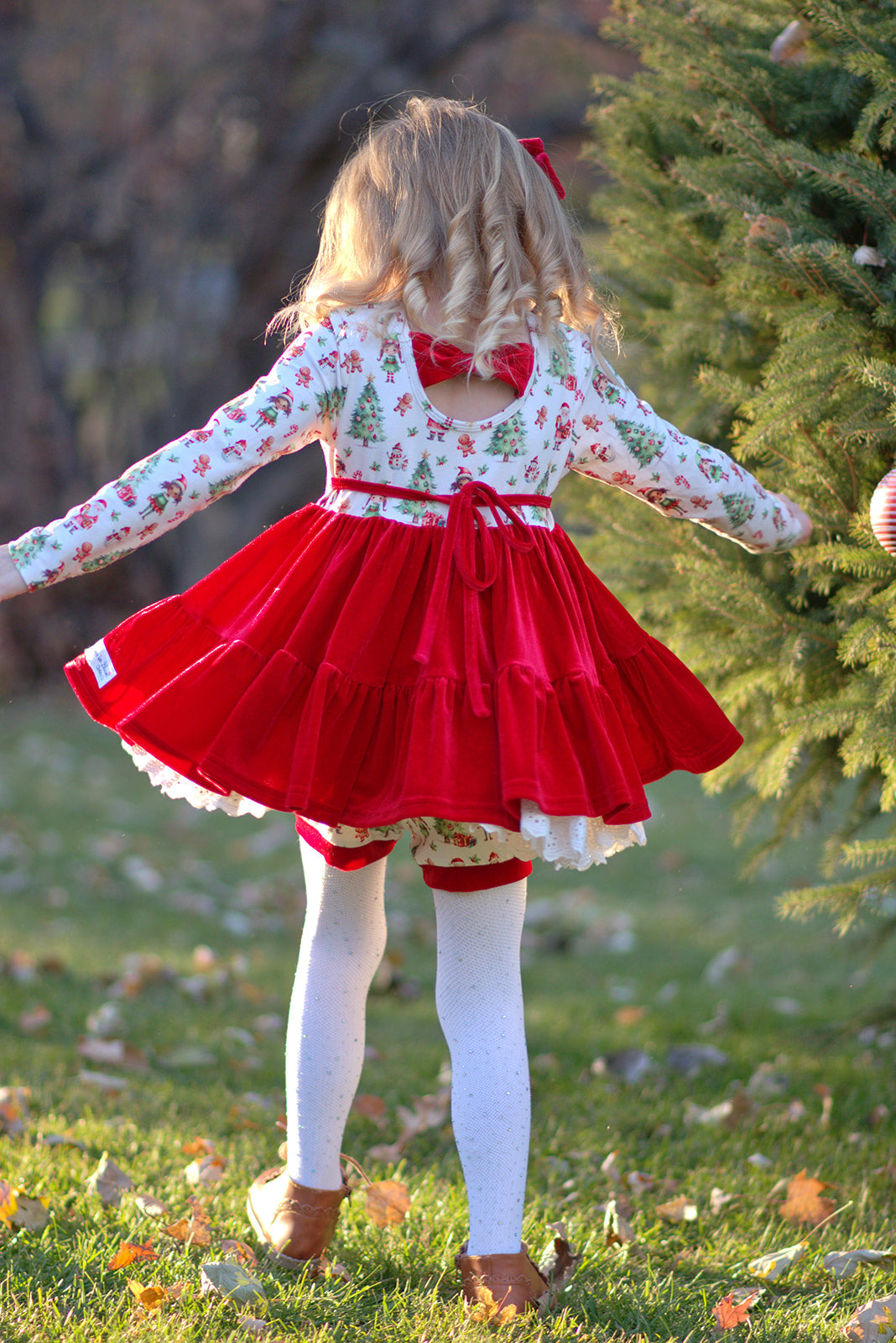 Jaylyn Twirl Dress Set - Santa's Workshop