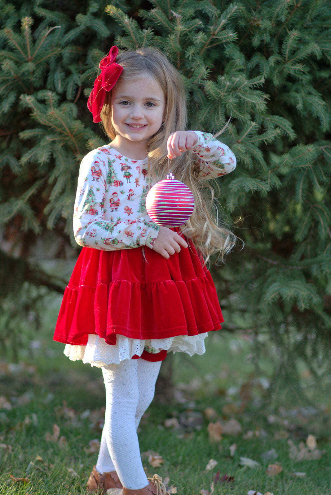 Jaylyn Twirl Dress Set - Santa's Workshop