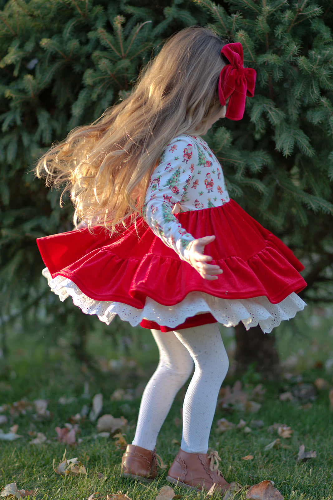 Jaylyn Twirl Dress Set - Santa's Workshop