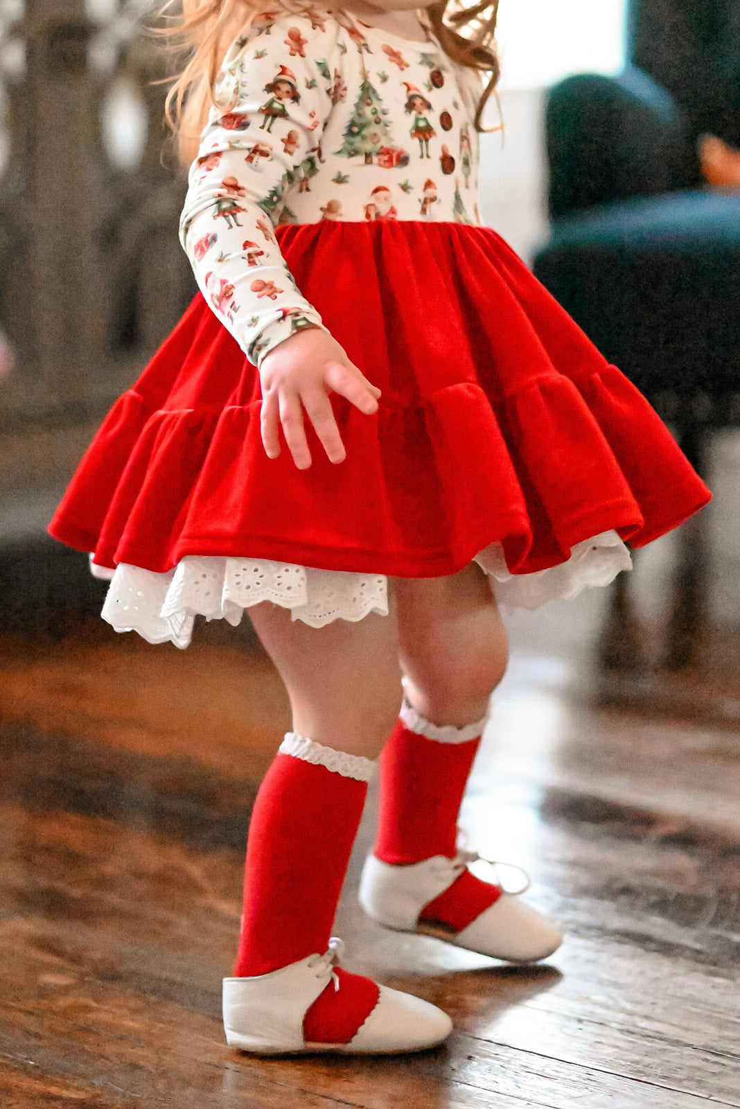 Jaylyn Twirl Dress Set - Santa's Workshop