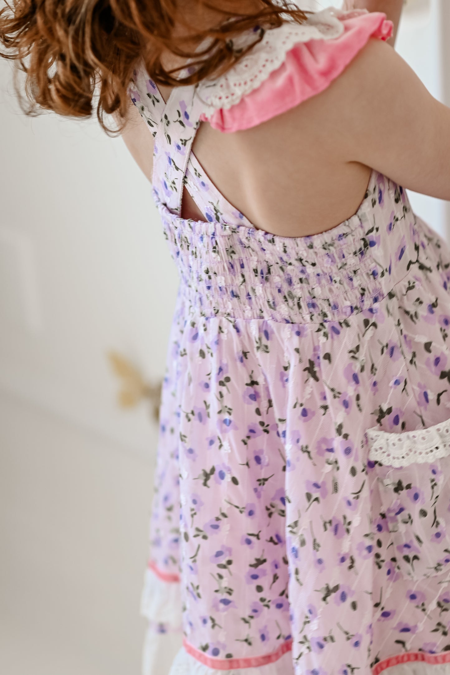 Pretty Petals - Pinafore Dress Set