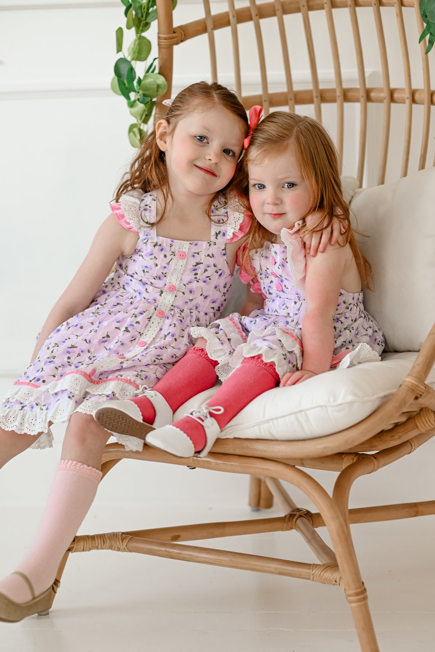 Pretty Petals - Pinafore Dress Set