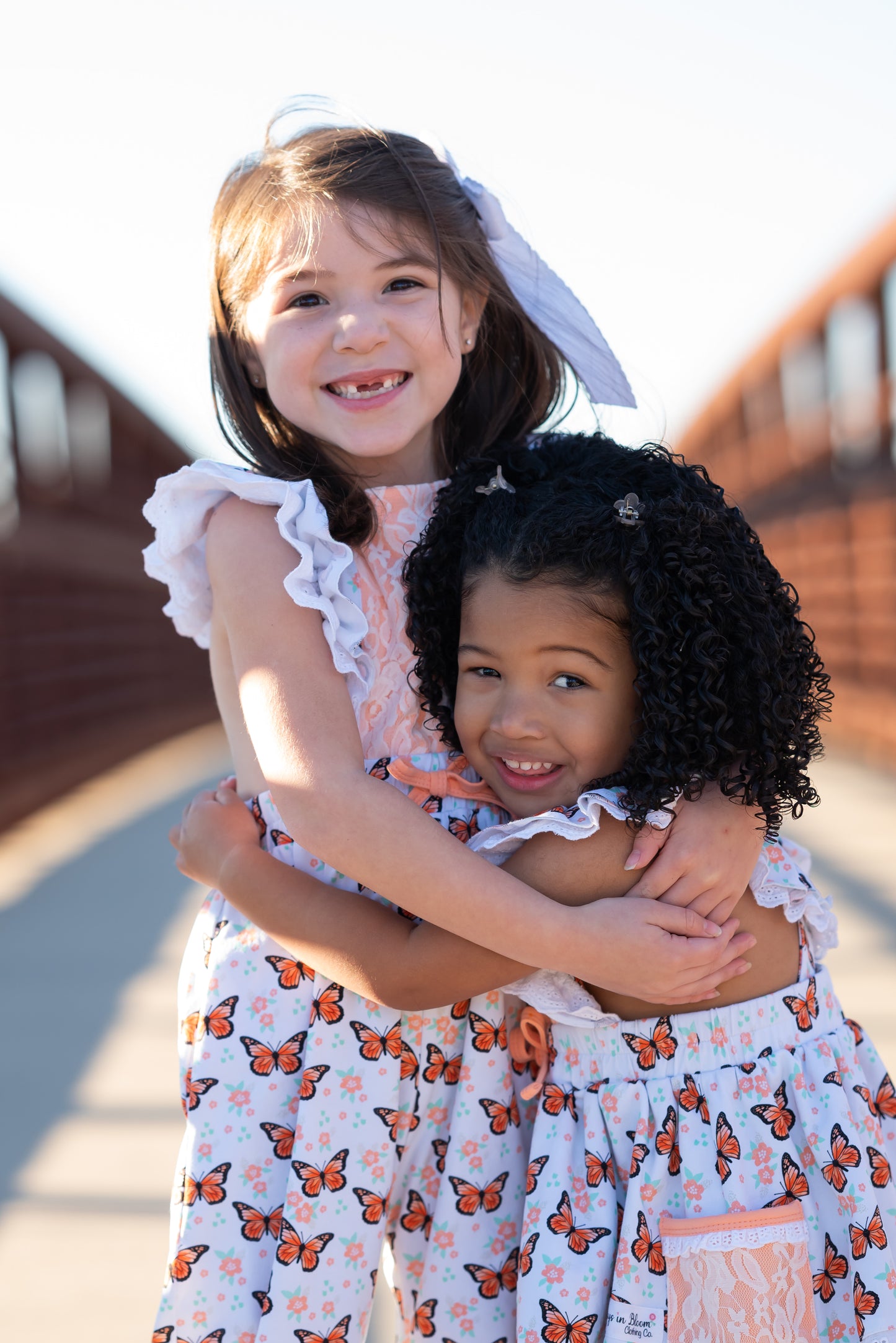 Butterflies In Bloom -  Skirted Jumper Set