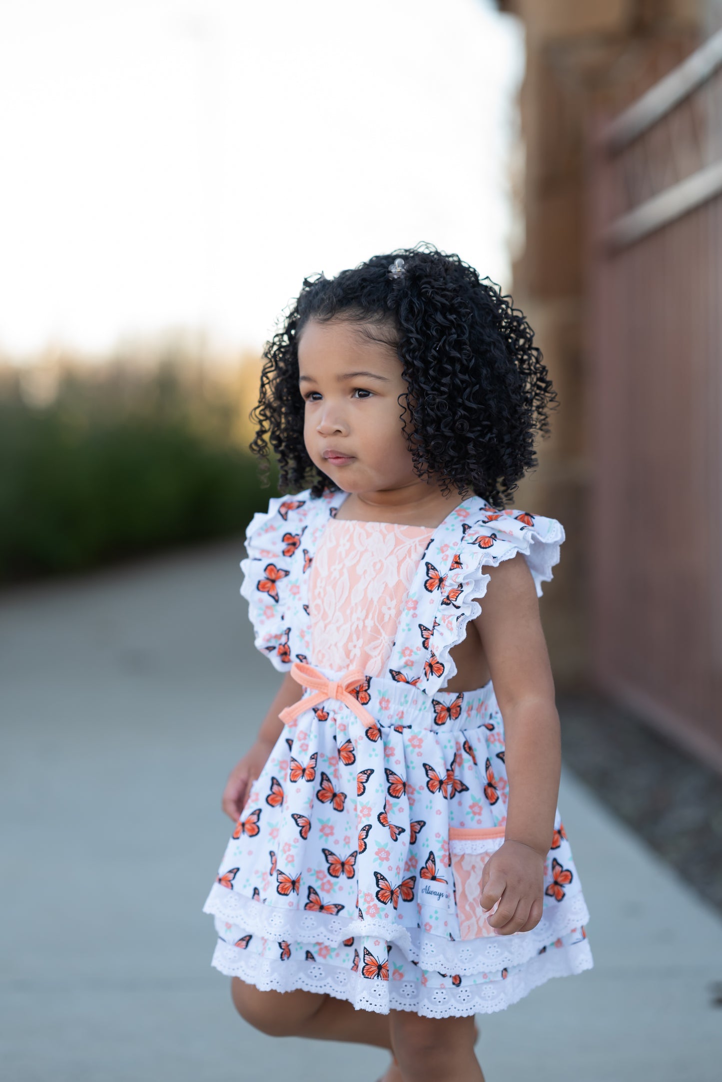 Butterflies In Bloom -  Skirted Jumper Set