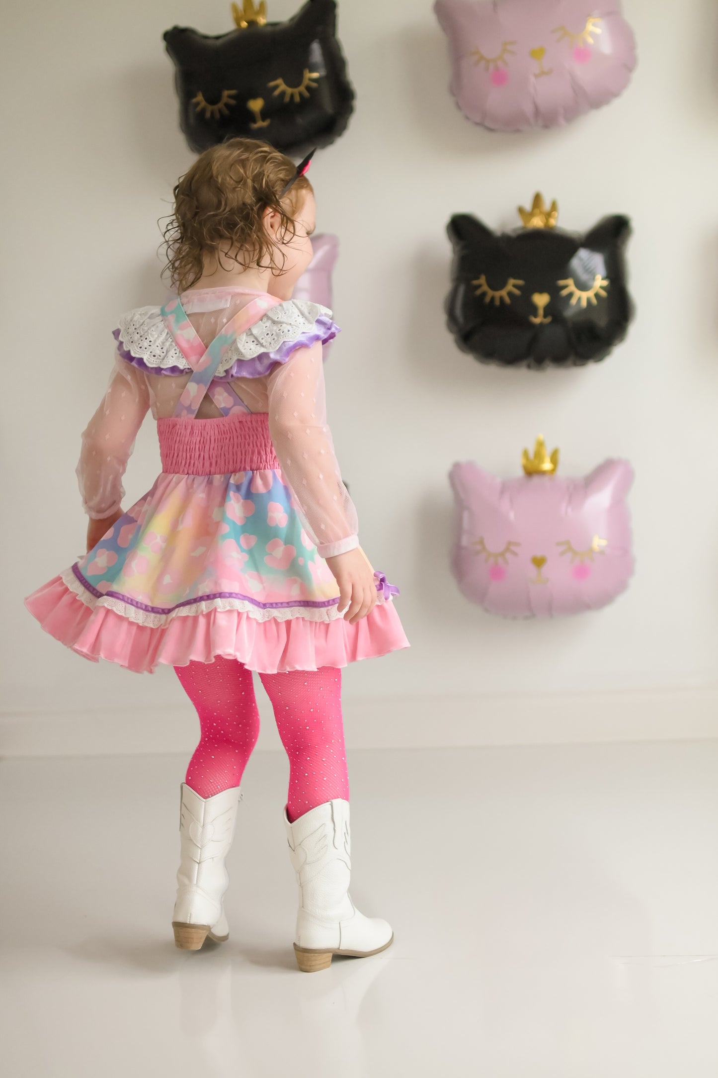 Smitten Kitten Lena Dress Set - Rainbow Potion (Rainbow)