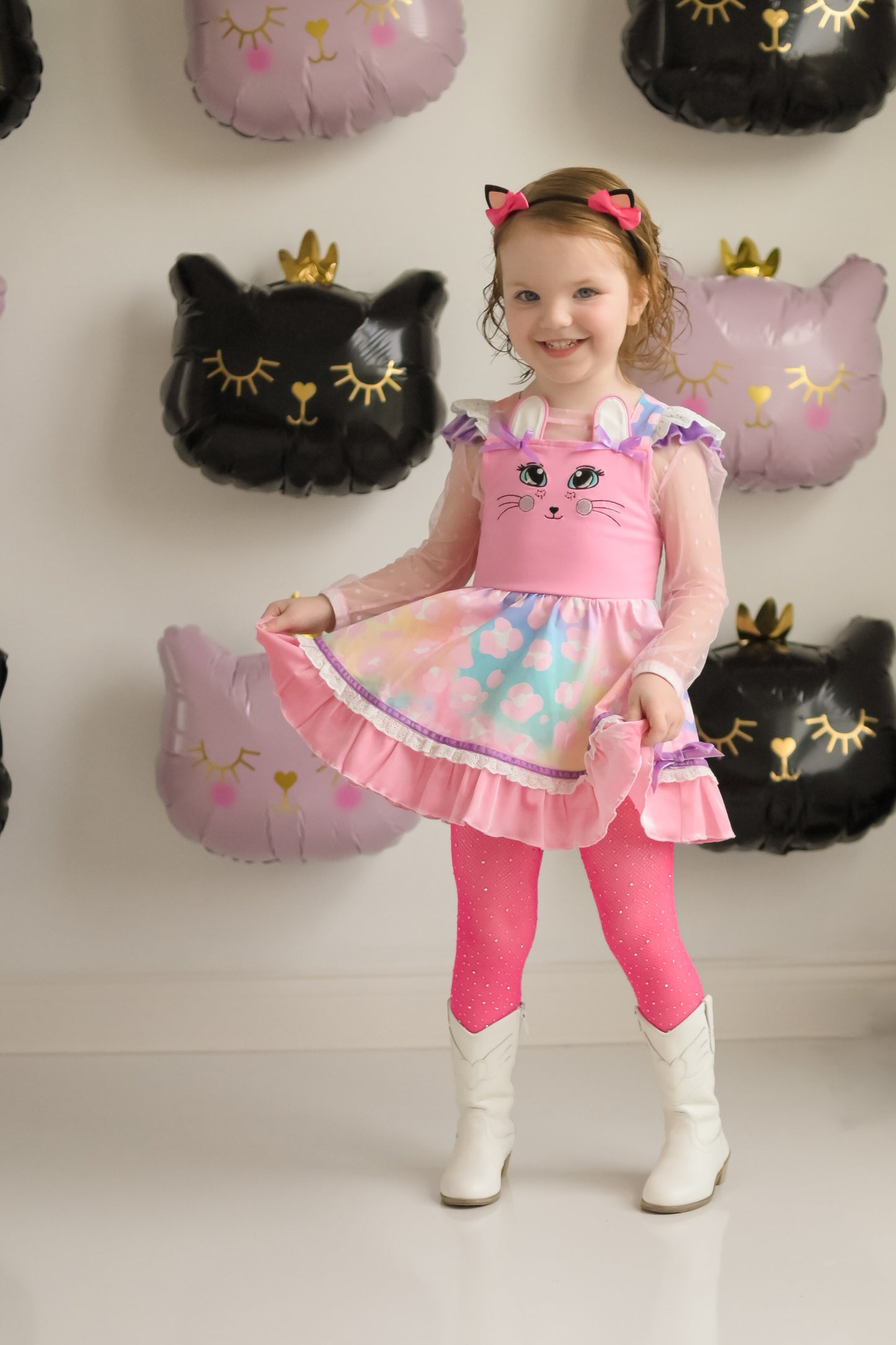 Smitten Kitten Lena Dress Set - Rainbow Potion (Rainbow)