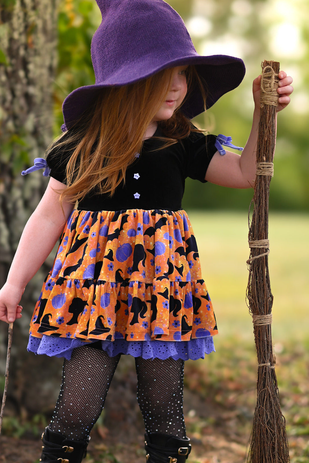 Jaylyn Twirl Dress Set - Witchy Barbie