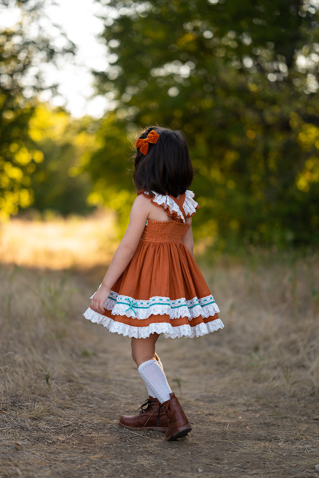 Autumn store pinafore dress