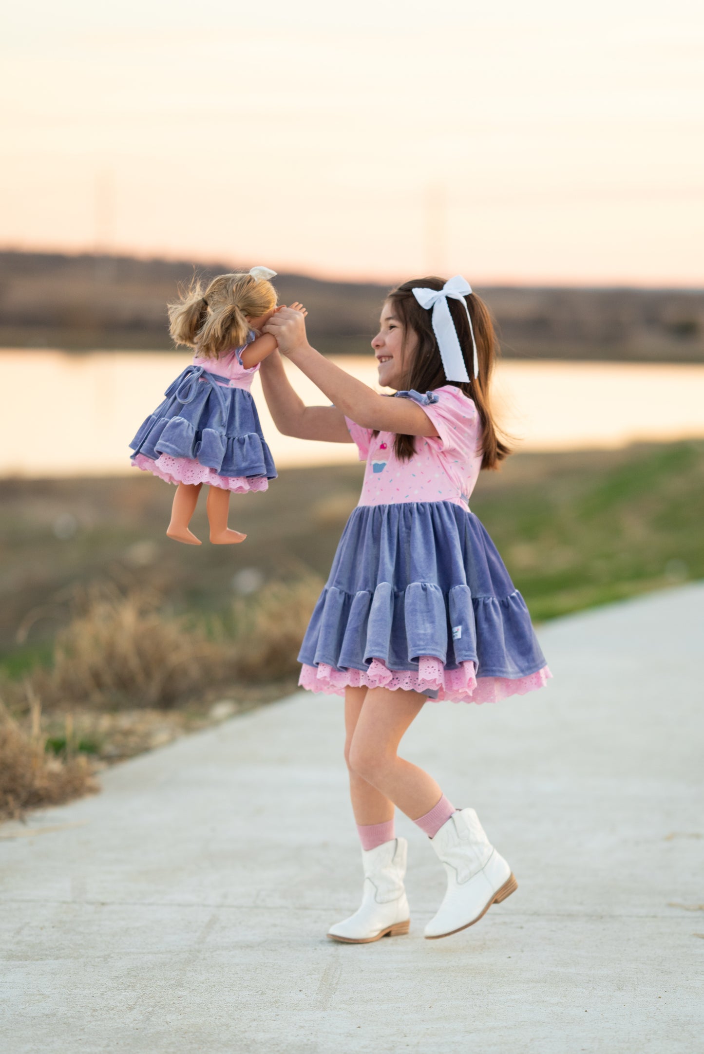 Jaylyn Twirl Dress Set - Sweet Sprinkles