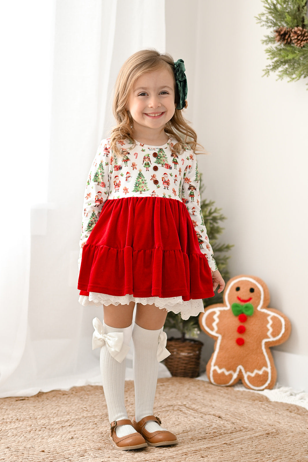 Jaylyn Twirl Dress Set - Santa's Workshop