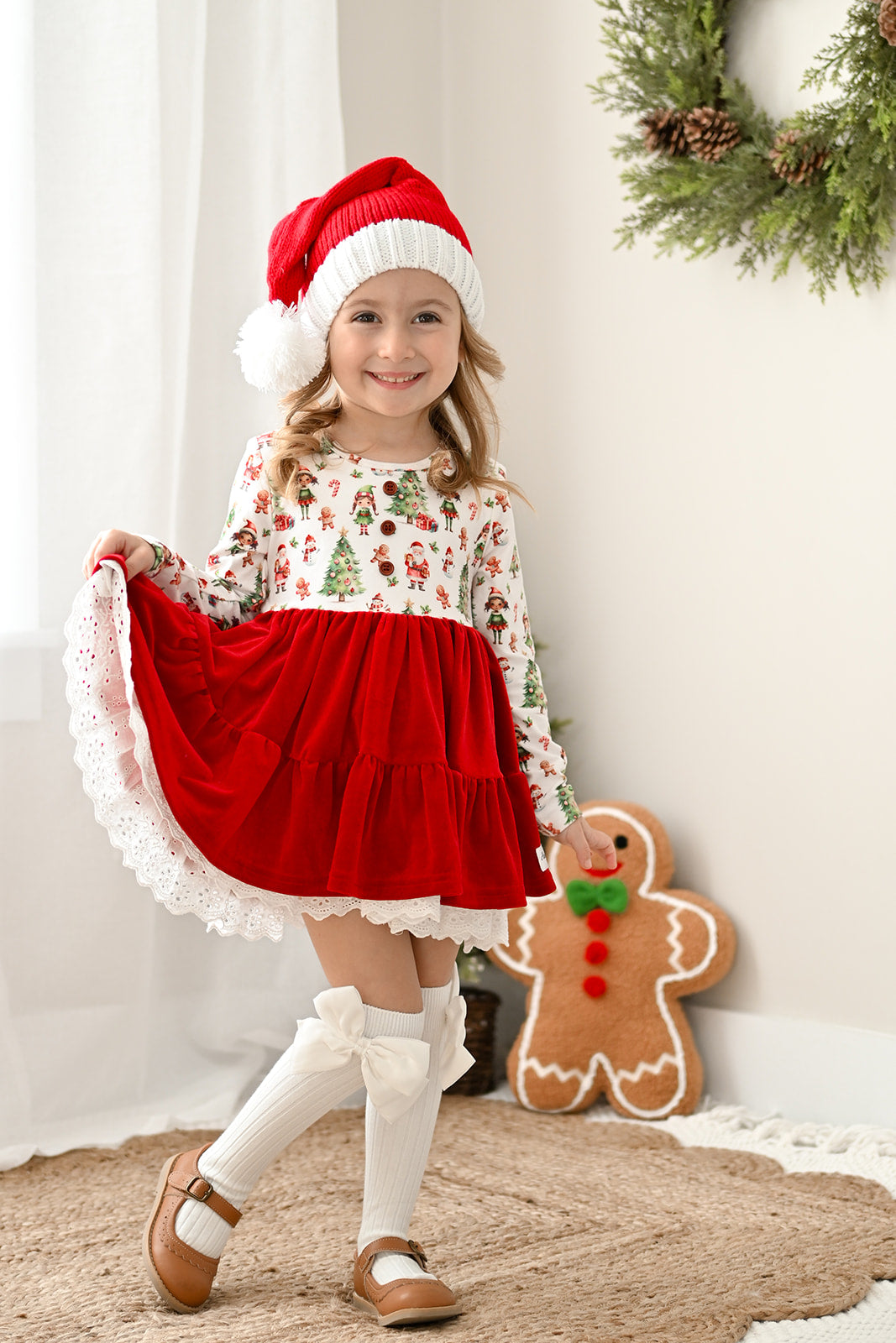 Jaylyn Twirl Dress Set - Santa's Workshop