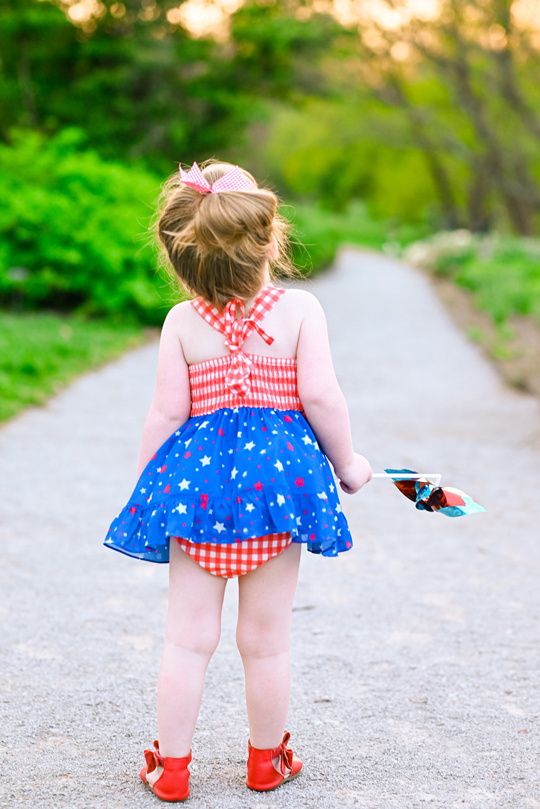 Evelyn Skirted Romper - Oh My Stars