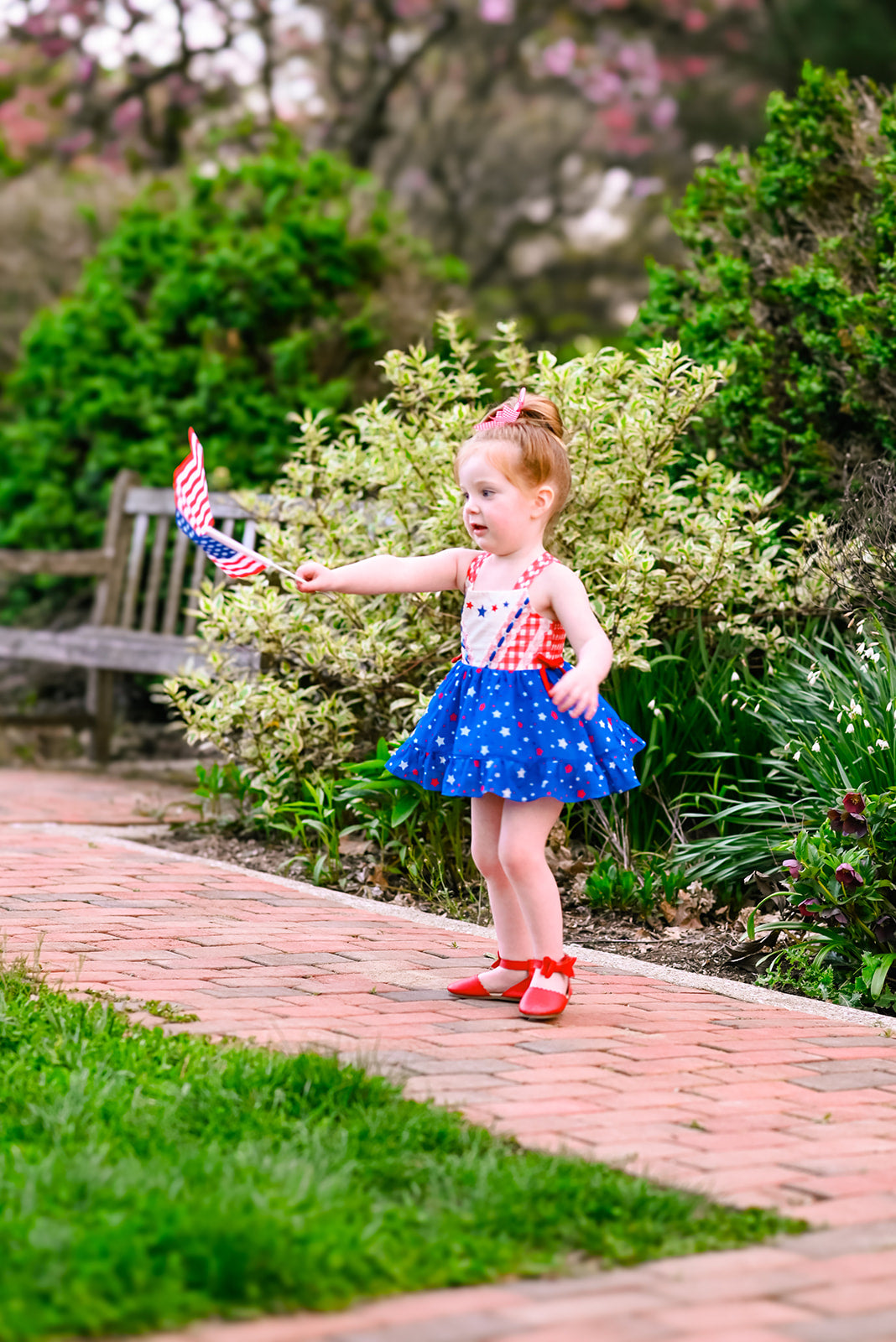 Evelyn Skirted Romper - Oh My Stars