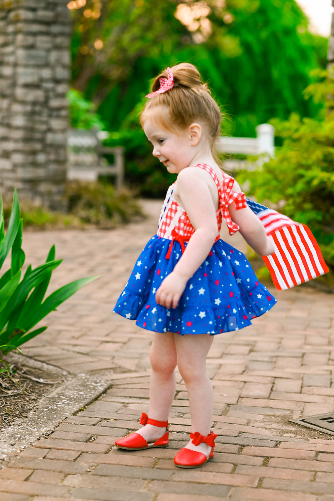 Evelyn Skirted Romper - Oh My Stars