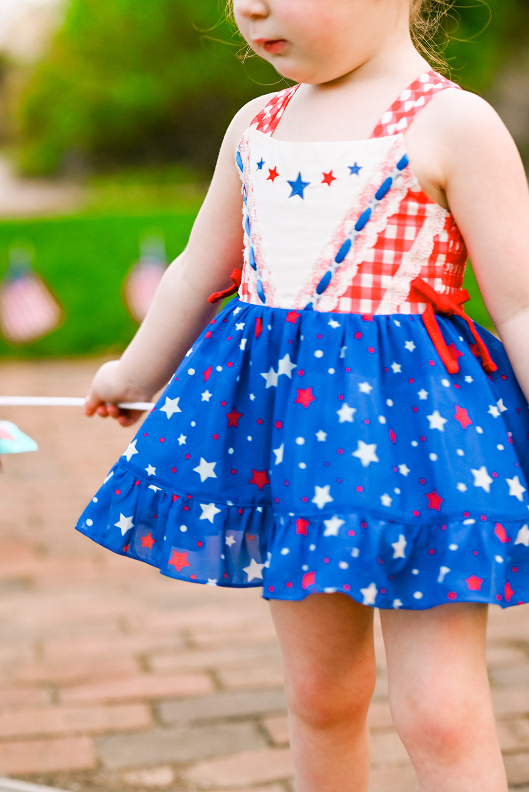 Evelyn Skirted Romper - Oh My Stars