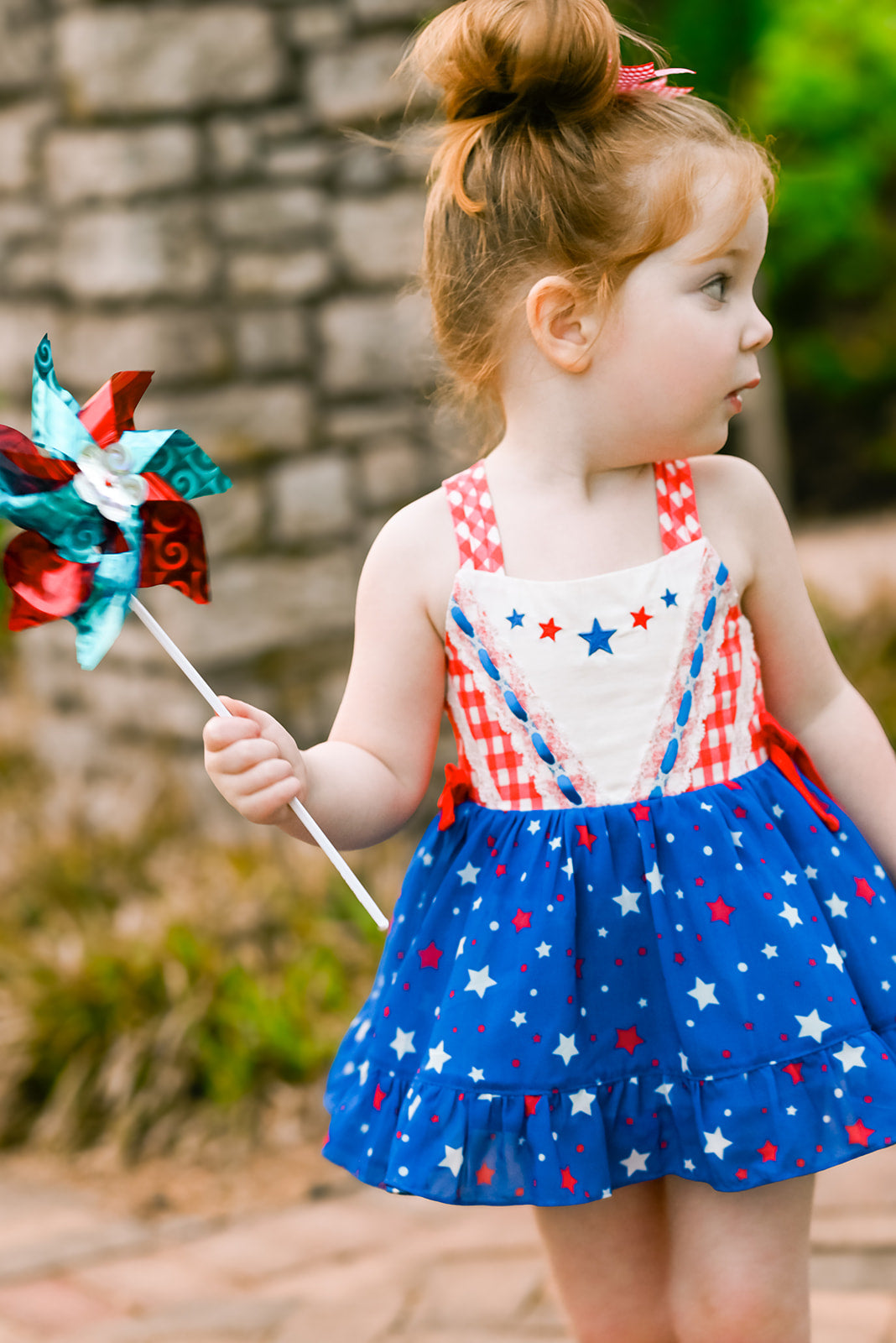 Evelyn Skirted Romper - Oh My Stars