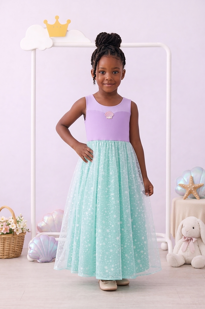 Bamboo Princess Lounge Gown - Sea Princess