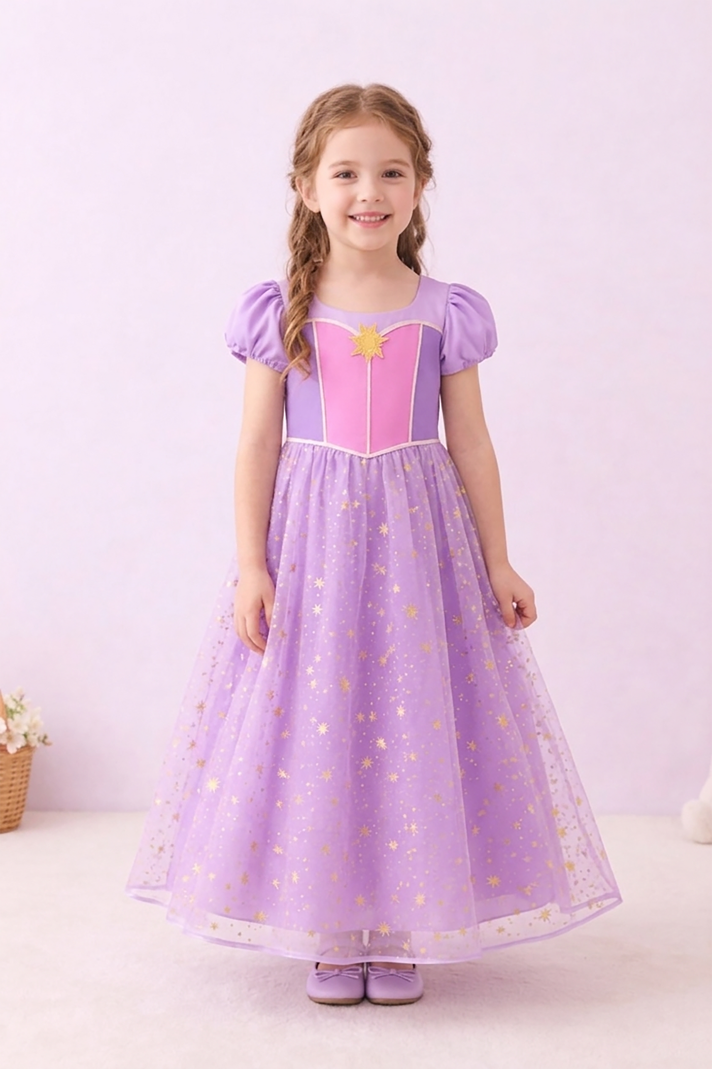 Bamboo Princess Lounge Gown - Golden Tower