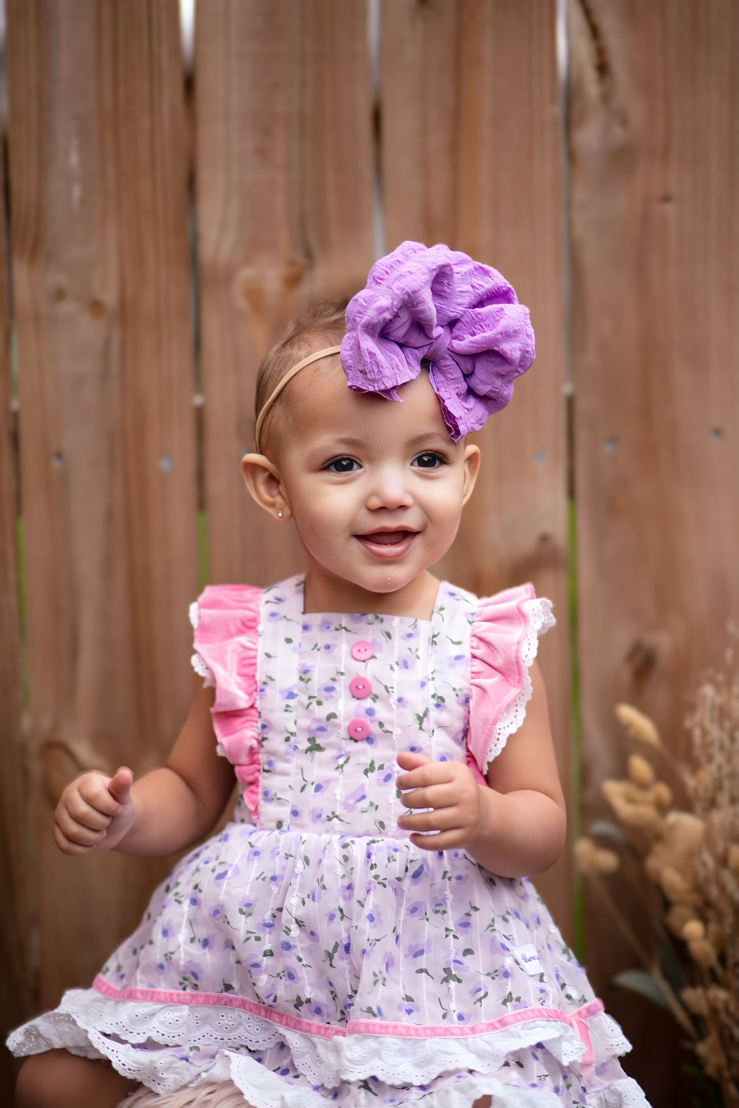 Pretty Petals - Skirted Romper