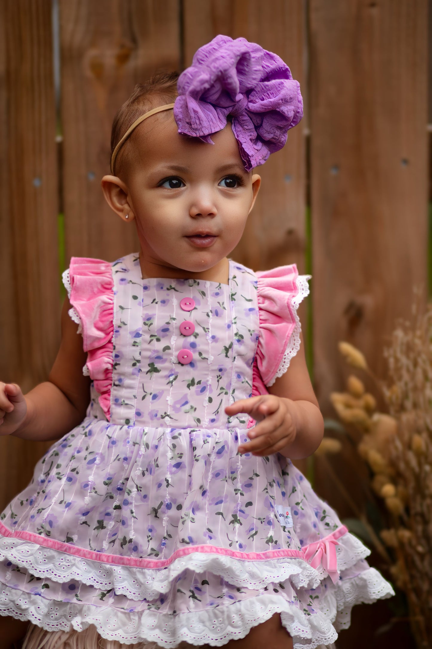 Pretty Petals - Skirted Romper