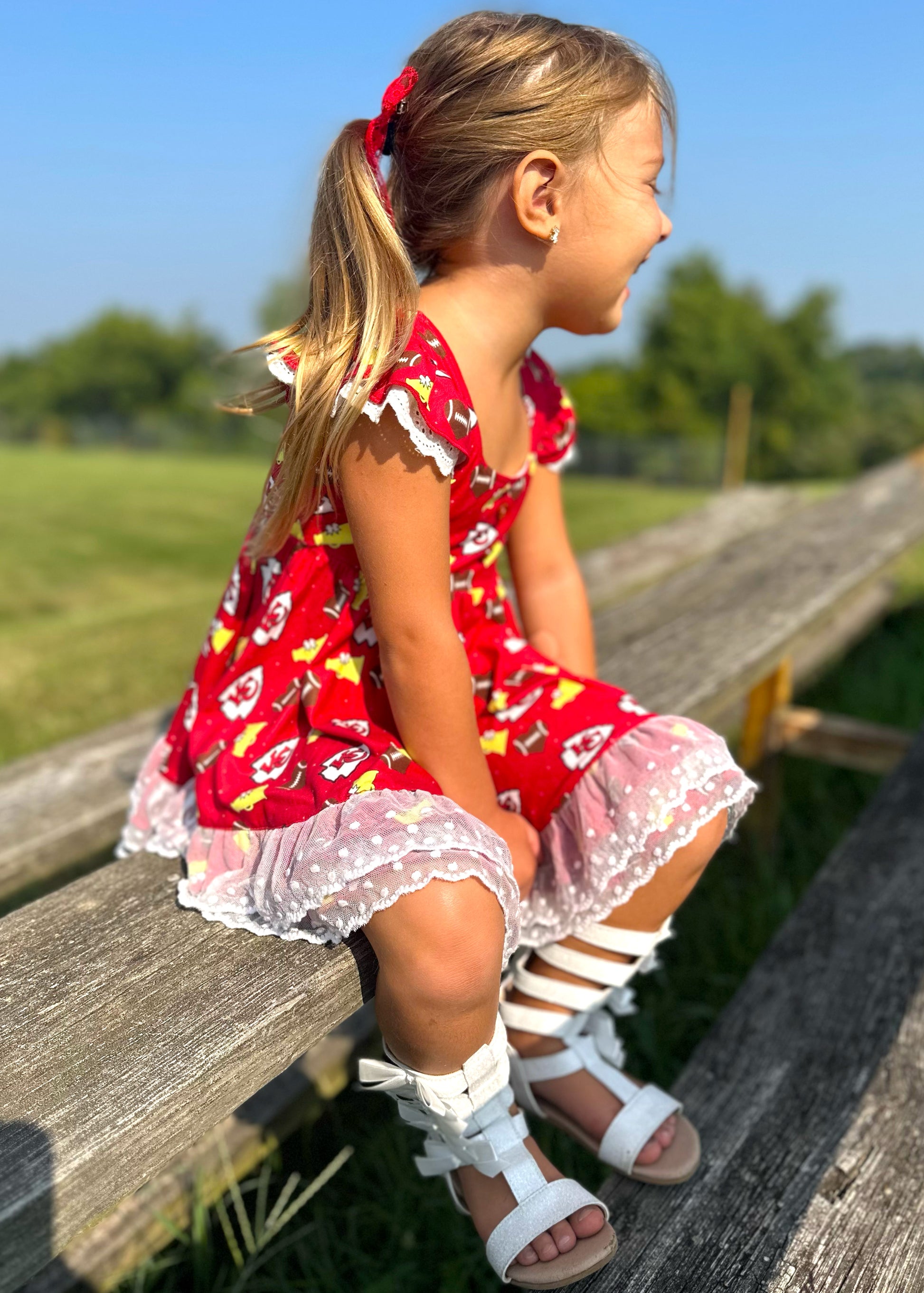 Kc Chiefs Toddler Dresses 