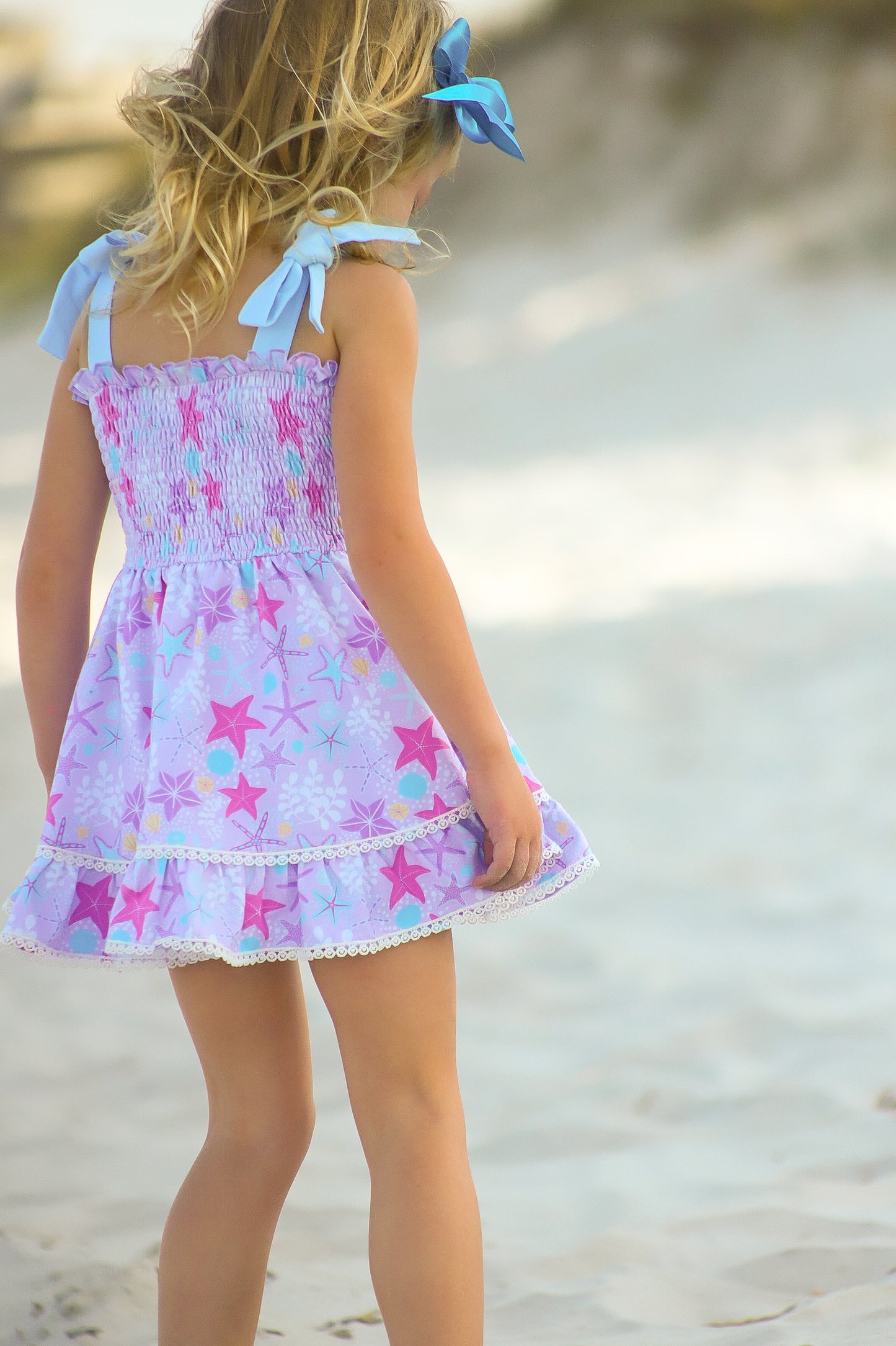 Summer In Bloom Tunic Set - Sea Star