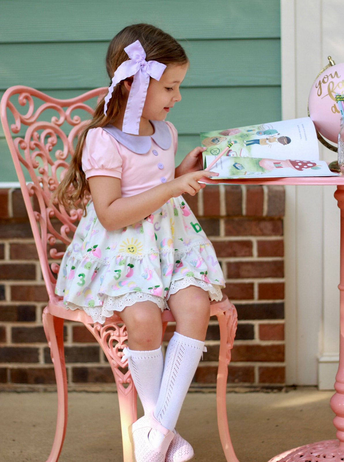 Ari Tunic Set - Pastel Hungry Caterpillar