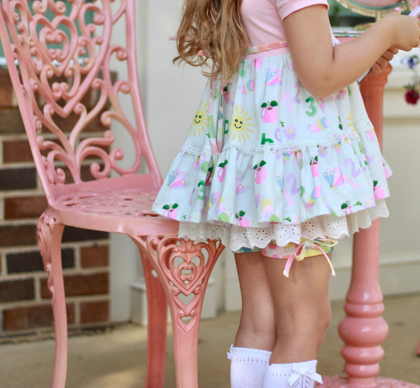 Ari Tunic Set - Pastel Hungry Caterpillar