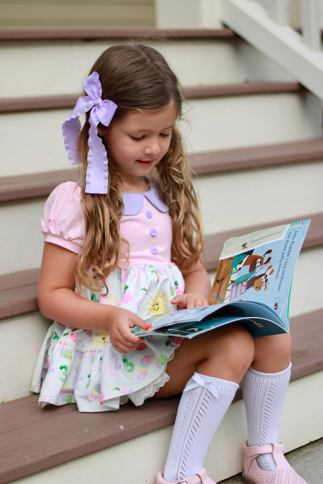 Ari Tunic Set - Pastel Hungry Caterpillar