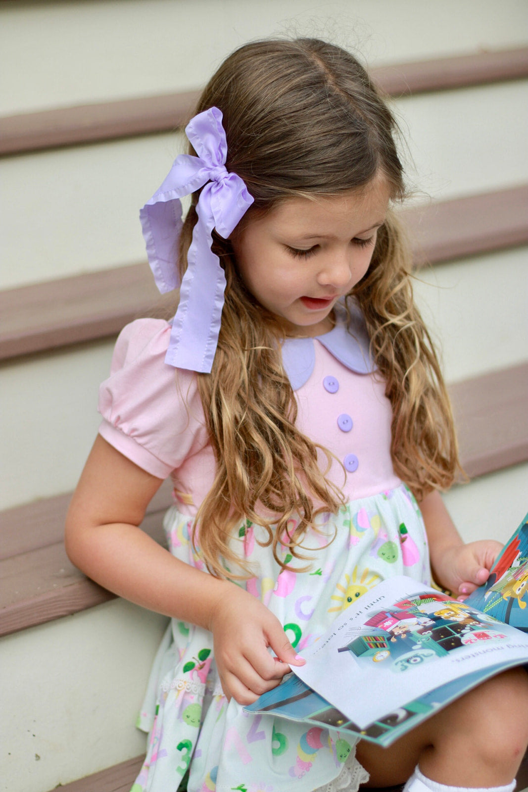 Ari Tunic Set - Pastel Hungry Caterpillar