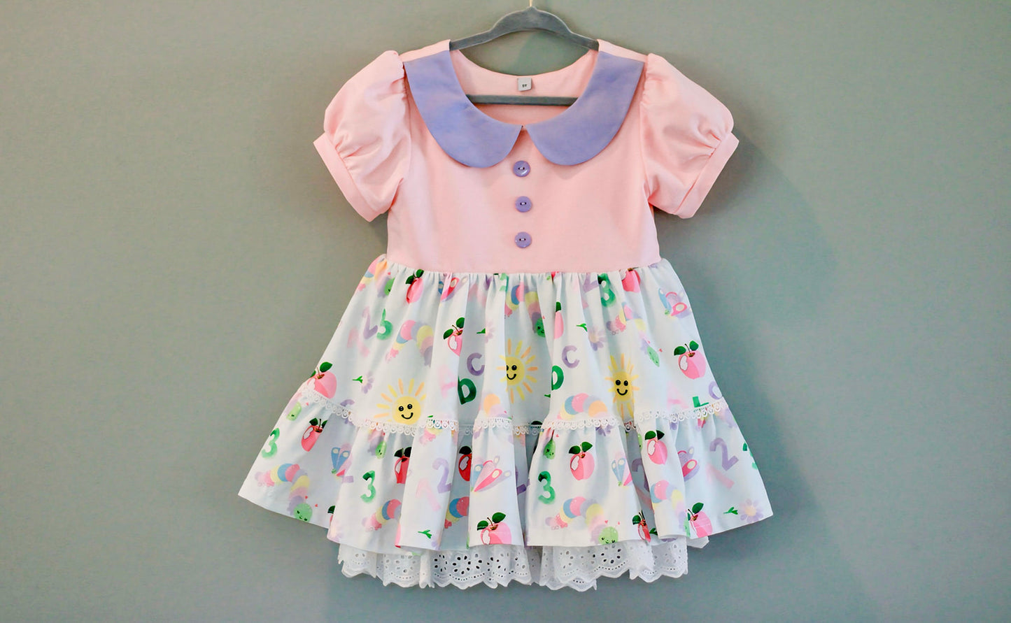 Ari Tunic Set - Pastel Hungry Caterpillar