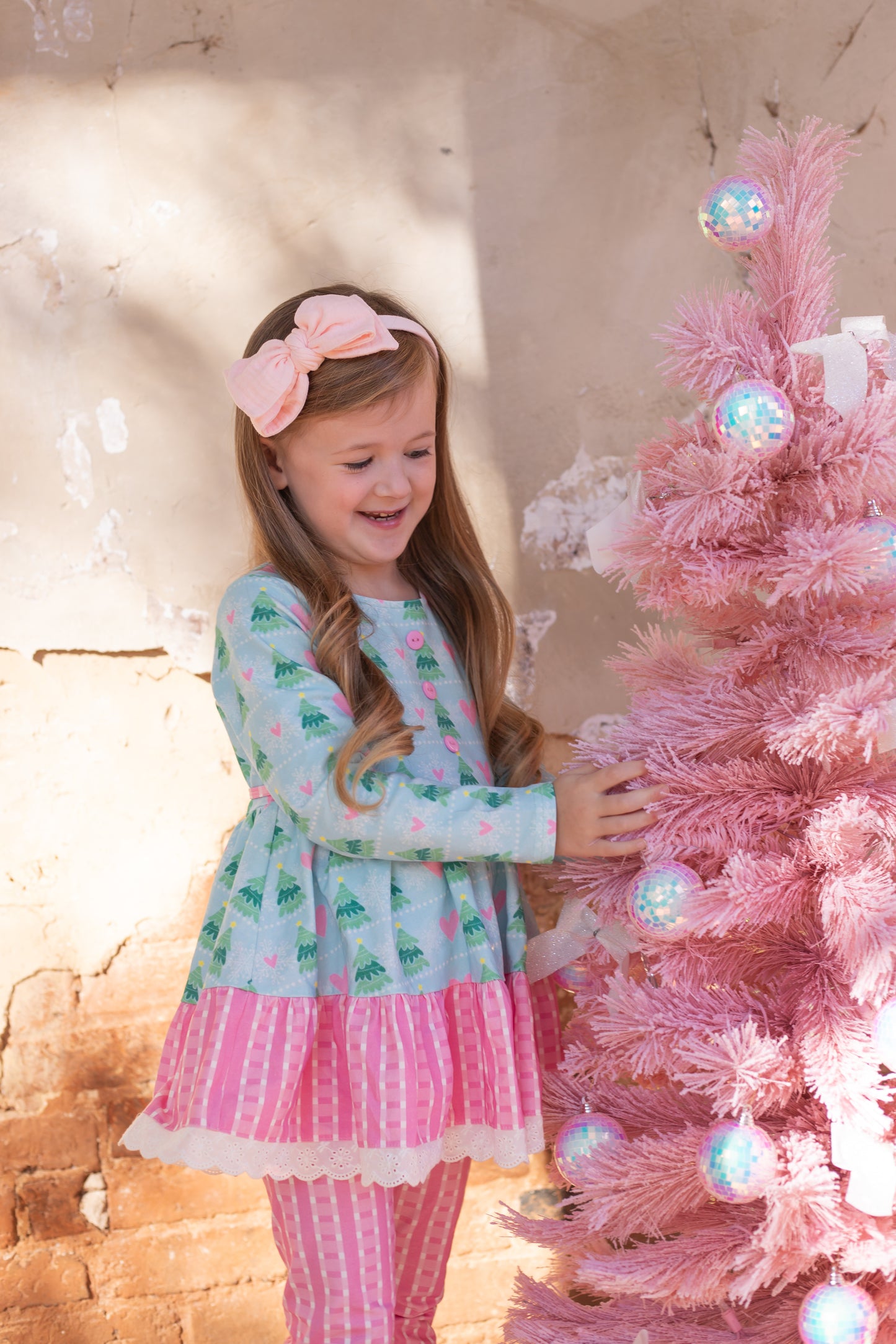 Chloe Tunic Set - Frosted Winterland