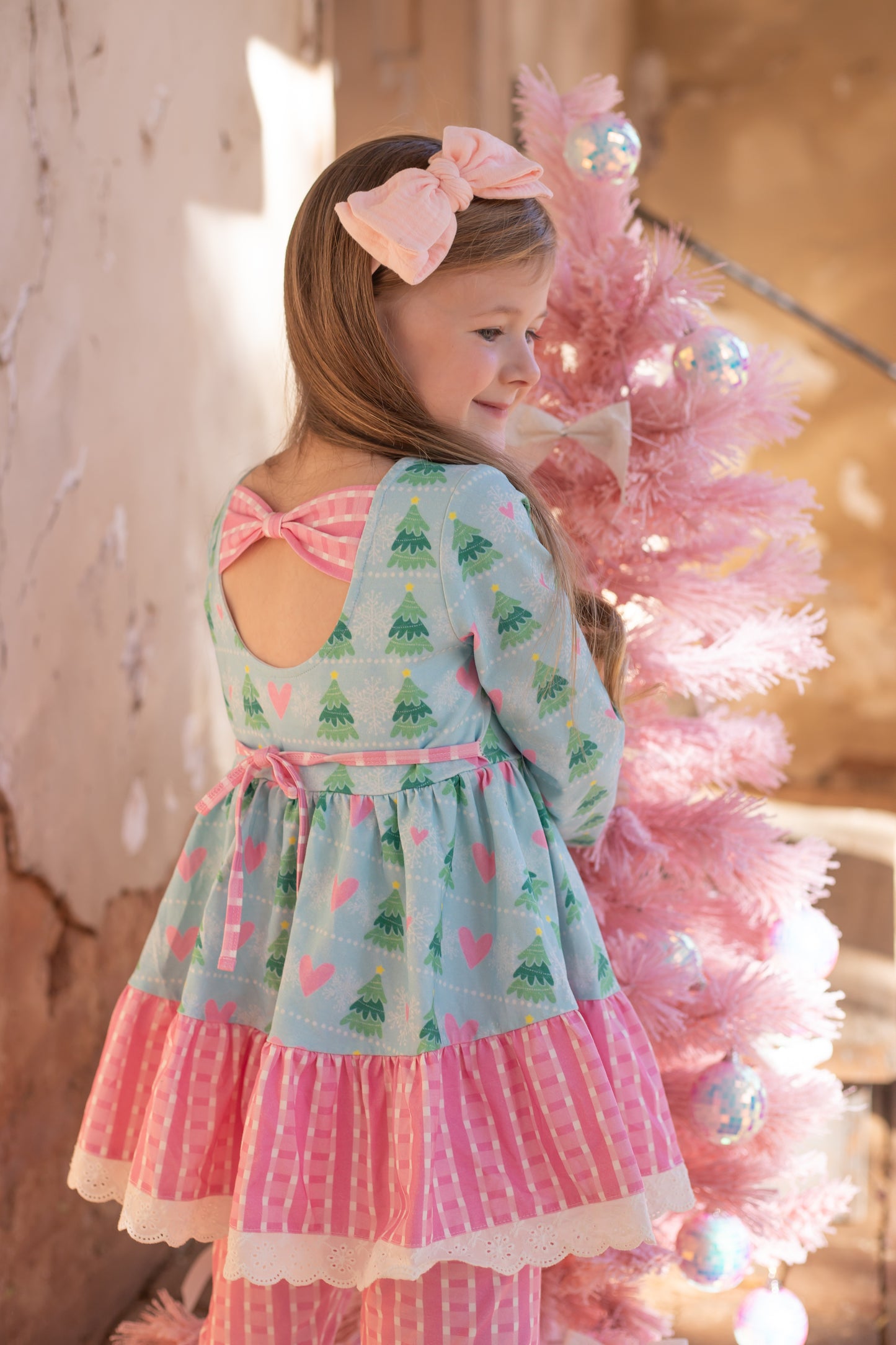 Chloe Tunic Set - Frosted Winterland