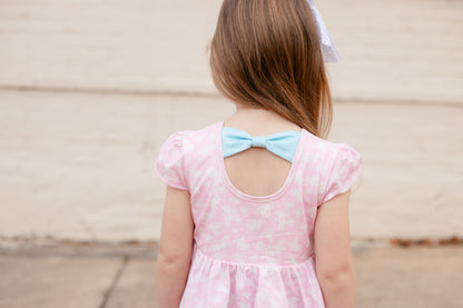 Ellie Scalloped 3 Piece Tunic Set - Ditzy Spring Floral