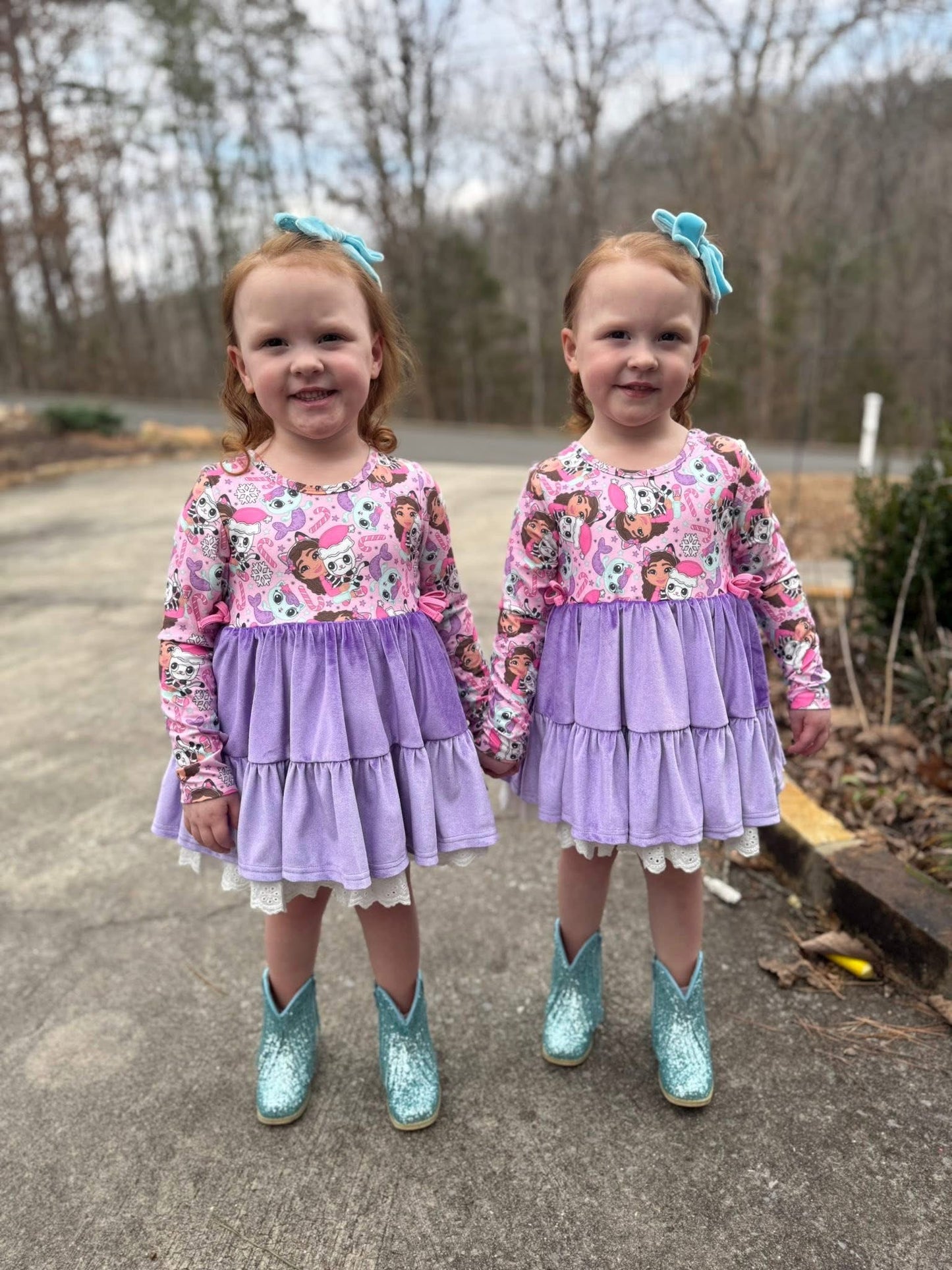 Jaylyn Twirl Dress Set - Hi Gabby