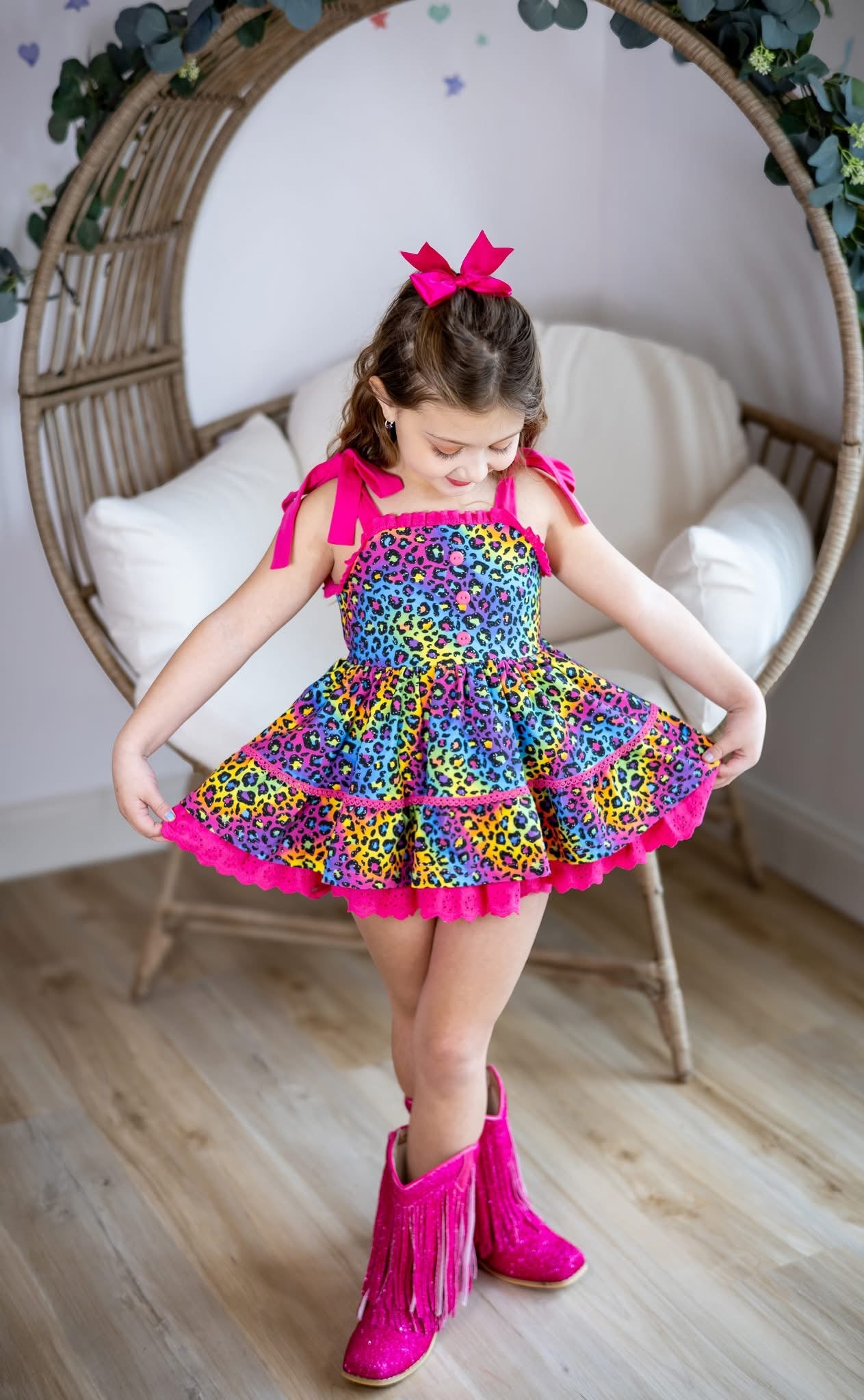 Summer Belle Tunic Set - Color Me Wild