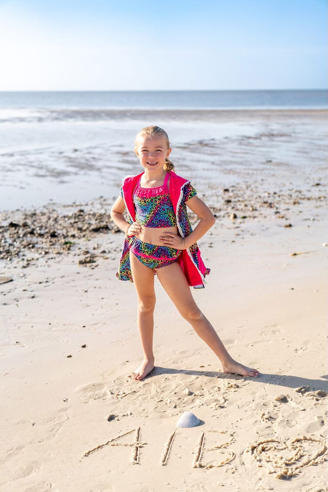 Ruffle Tankini Set - Color Me Wild