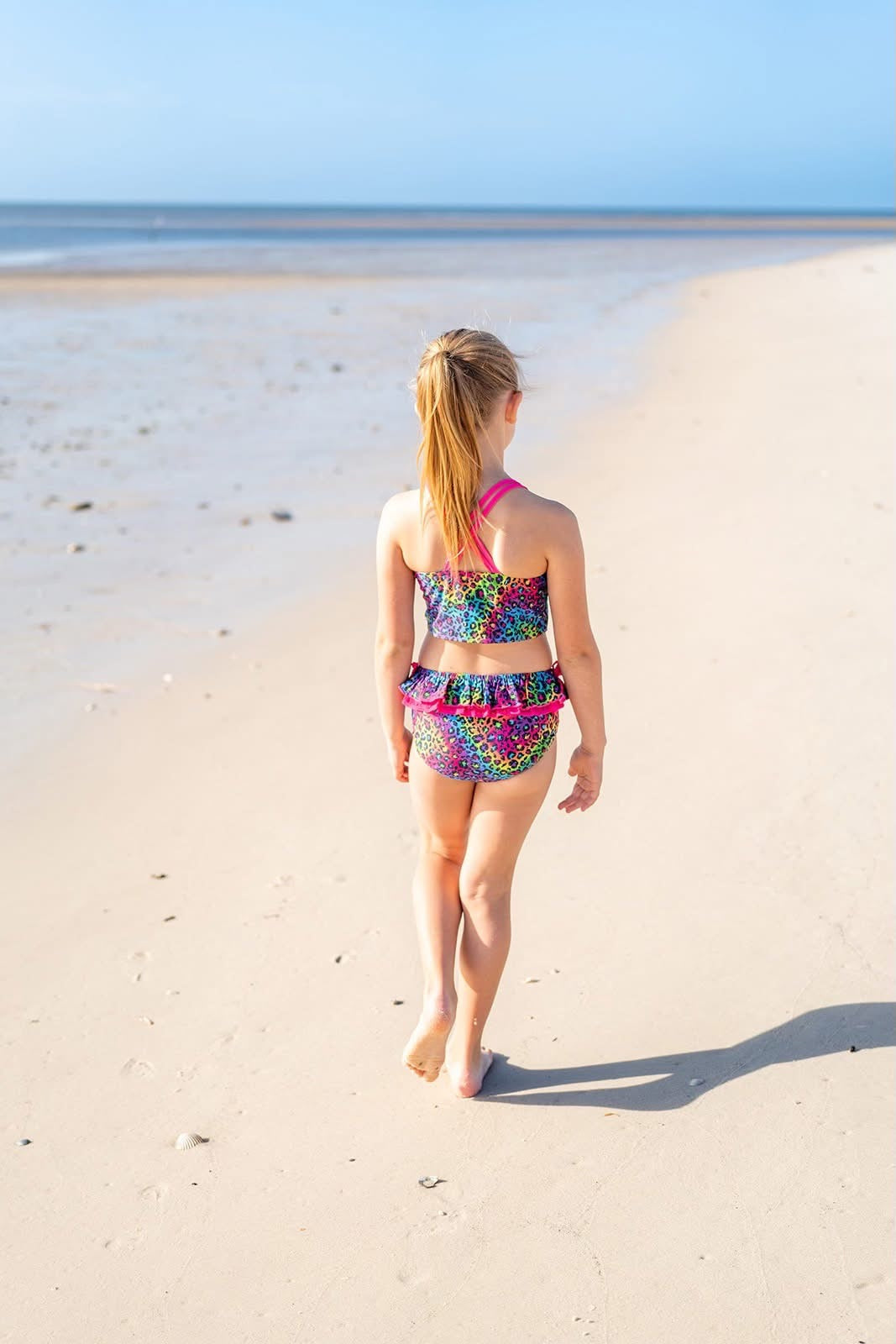 Ruffle Tankini Set - Color Me Wild