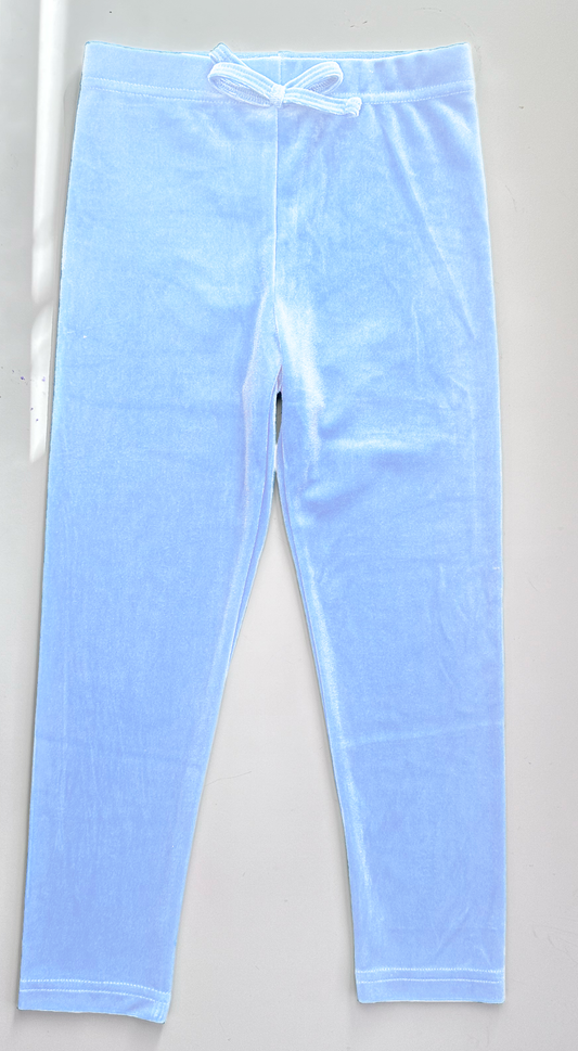 Girls Leggings - Ice Blue