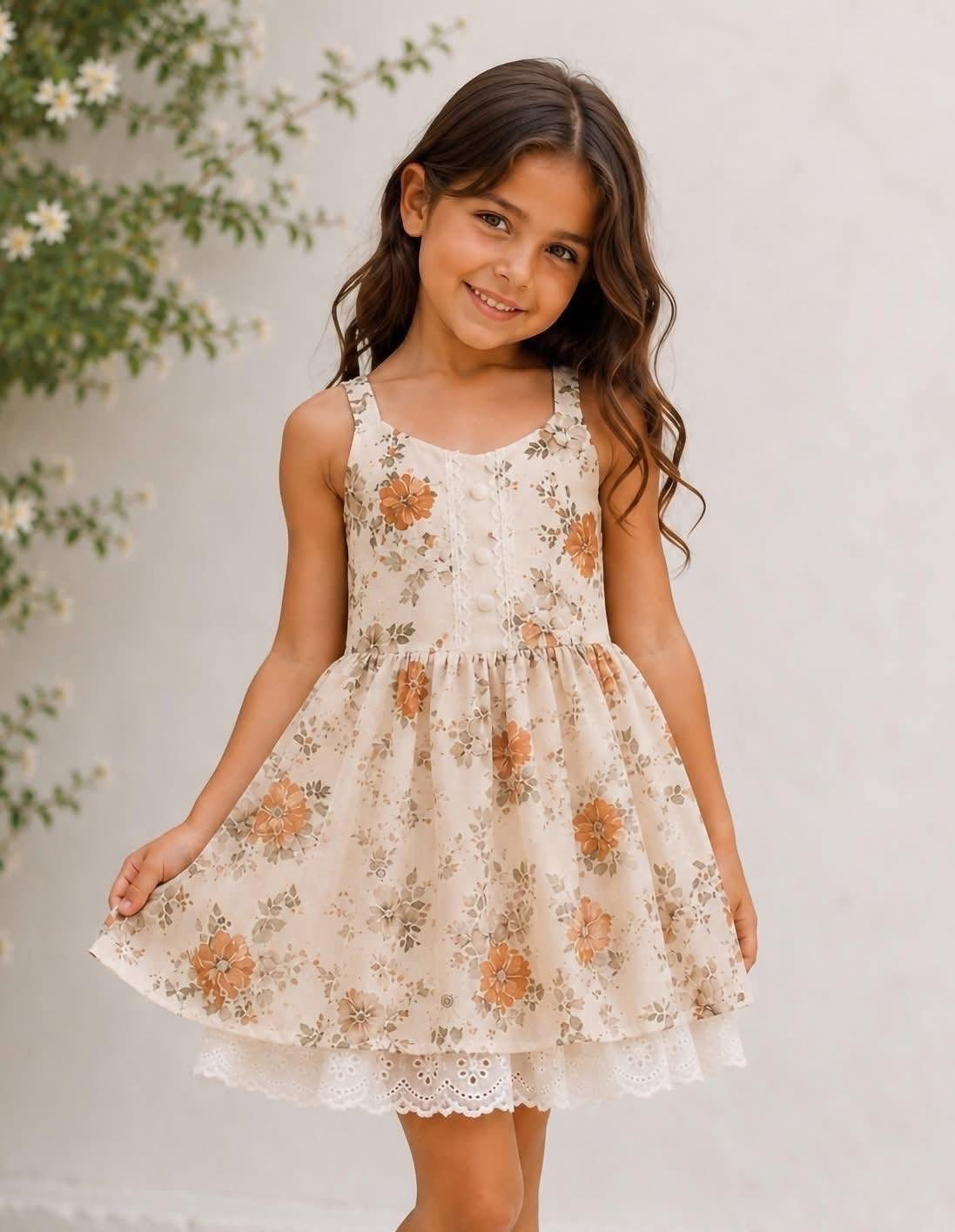 Charlotte Dress Set - Autumn Blossom