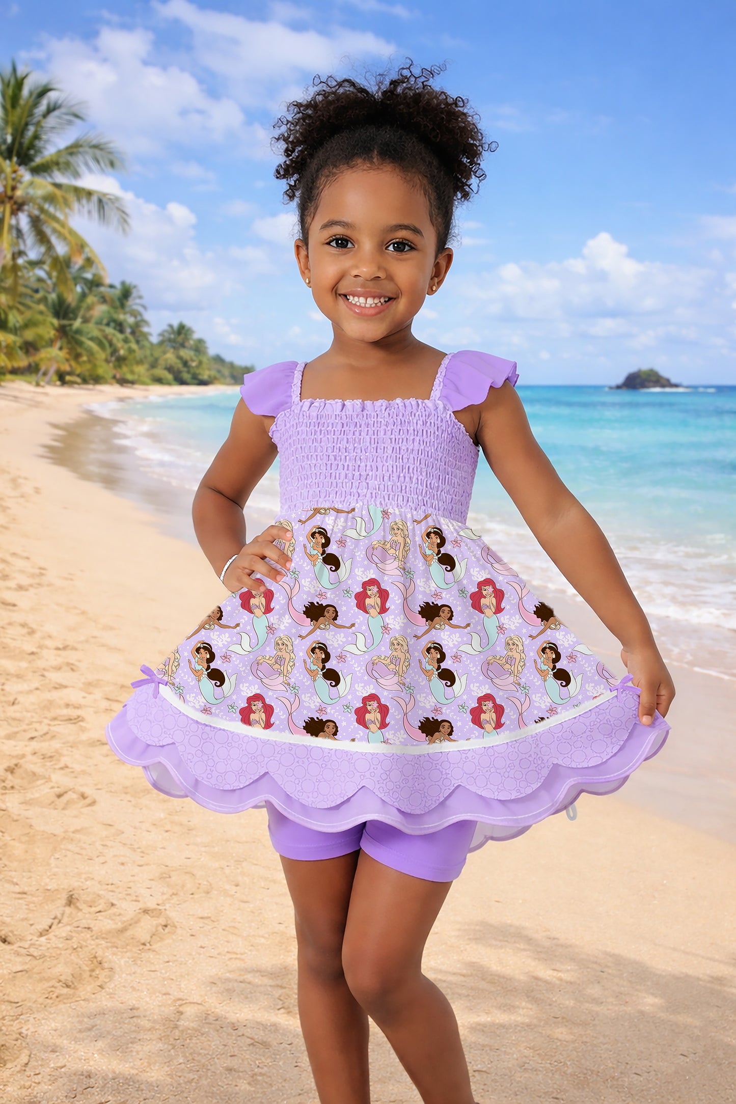 Summer Ellie Tunic Set - Once Upon A Mermaid