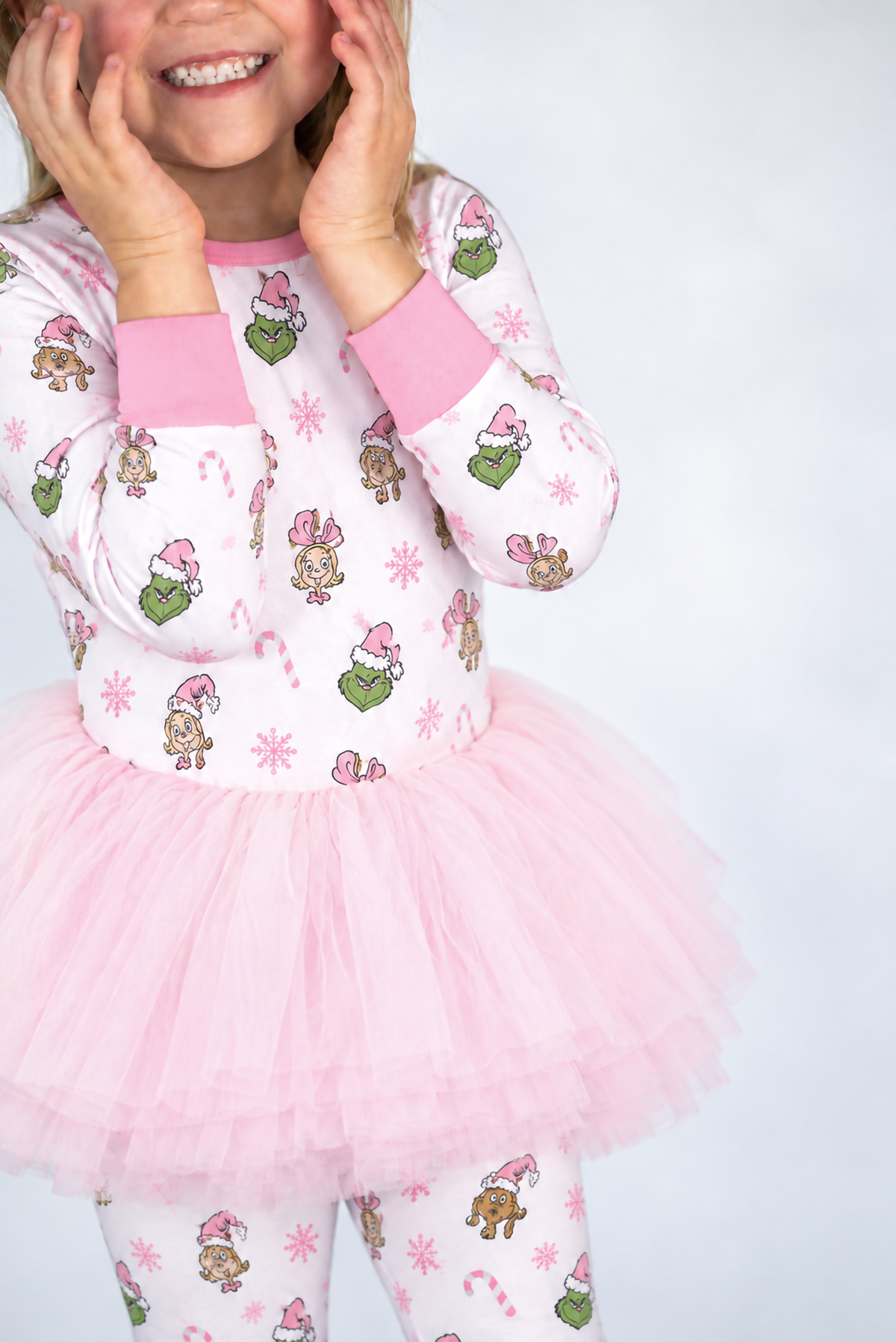 Bamboo 2 Piece Lounge Set - Merry Mischief - Pink