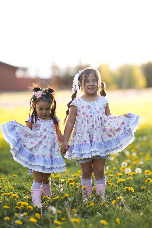 Chloe Tunic Set - Pretty Floral