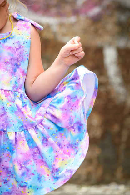 Play All Day Athleisure Dress Set - Cotton Candy Cosmos