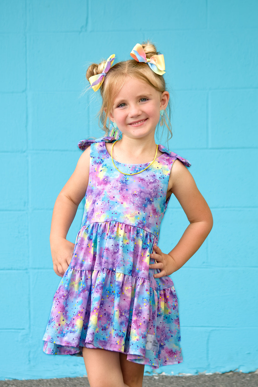 Play All Day Athleisure Dress Set - Cotton Candy Cosmos