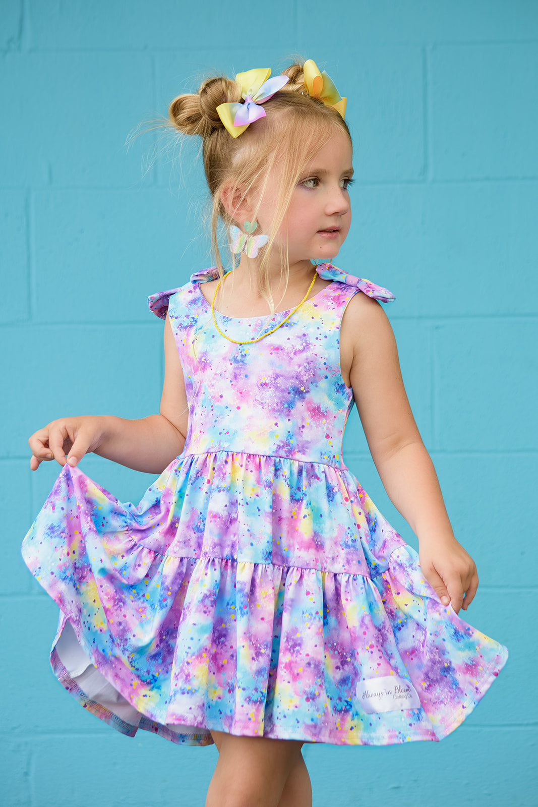 Play All Day Athleisure Dress Set - Cotton Candy Cosmos