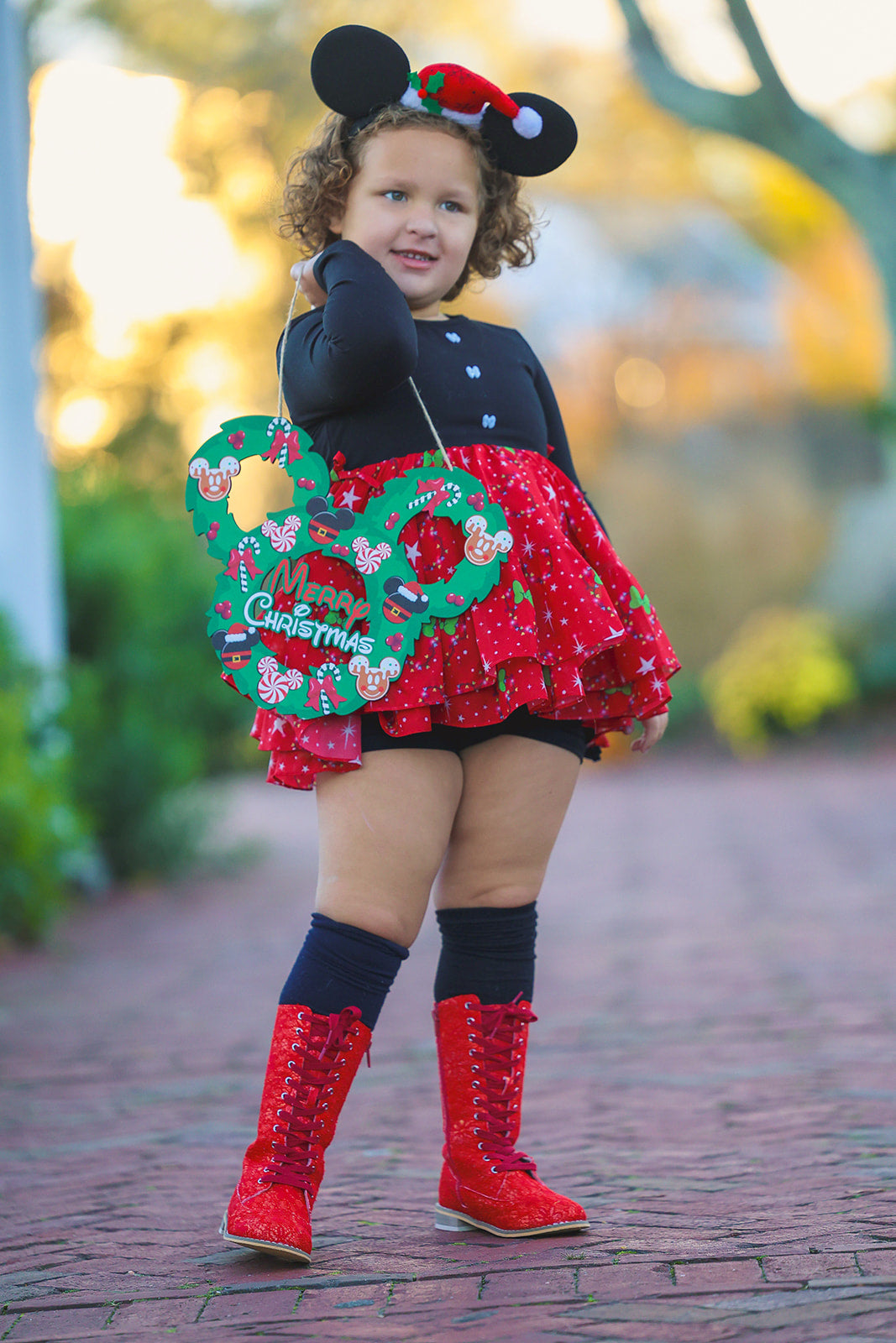 Blair 3 Piece Tunic Set - Minnie Merry and Bright