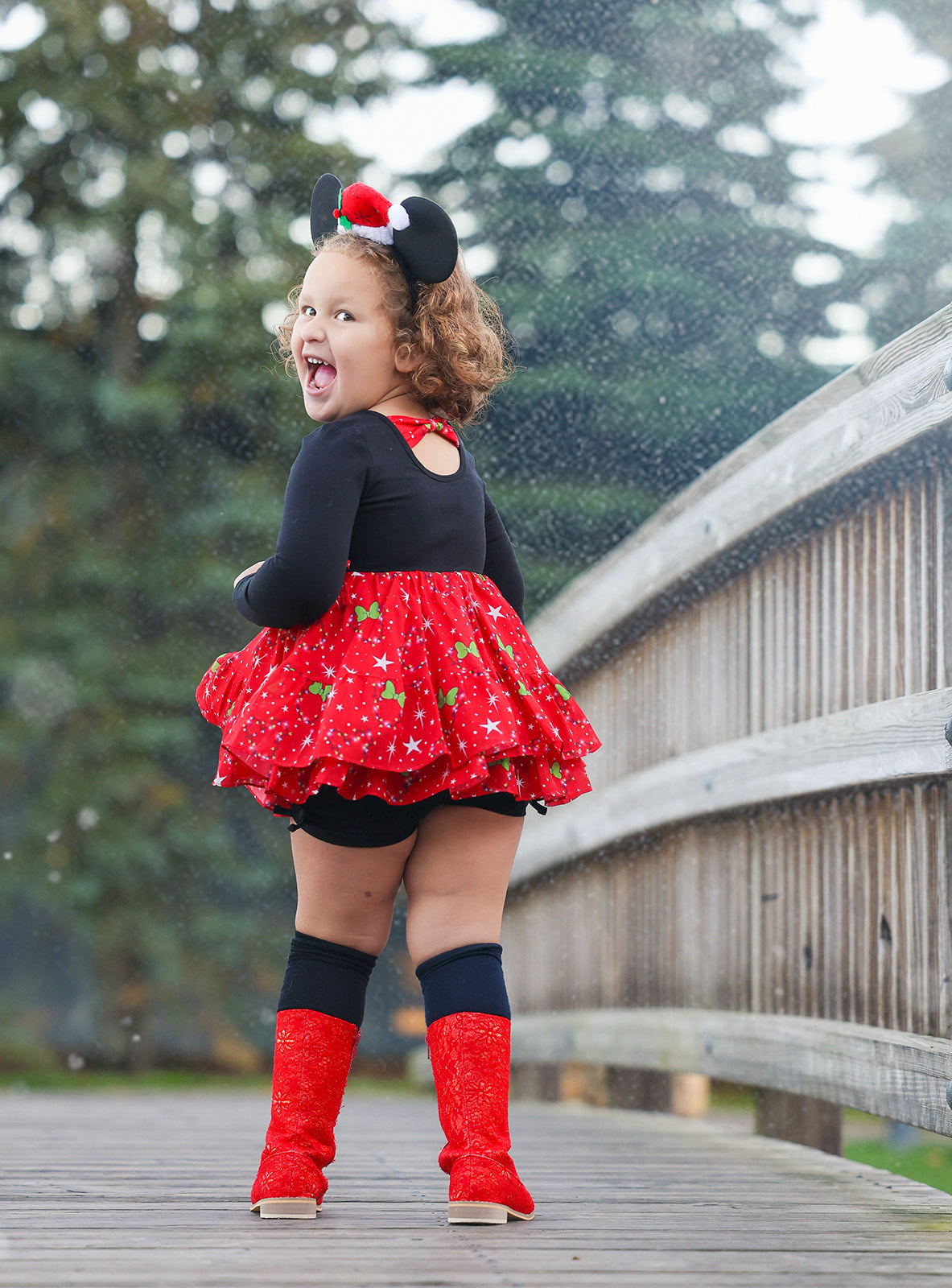 Blair 3 Piece Tunic Set - Minnie Merry and Bright