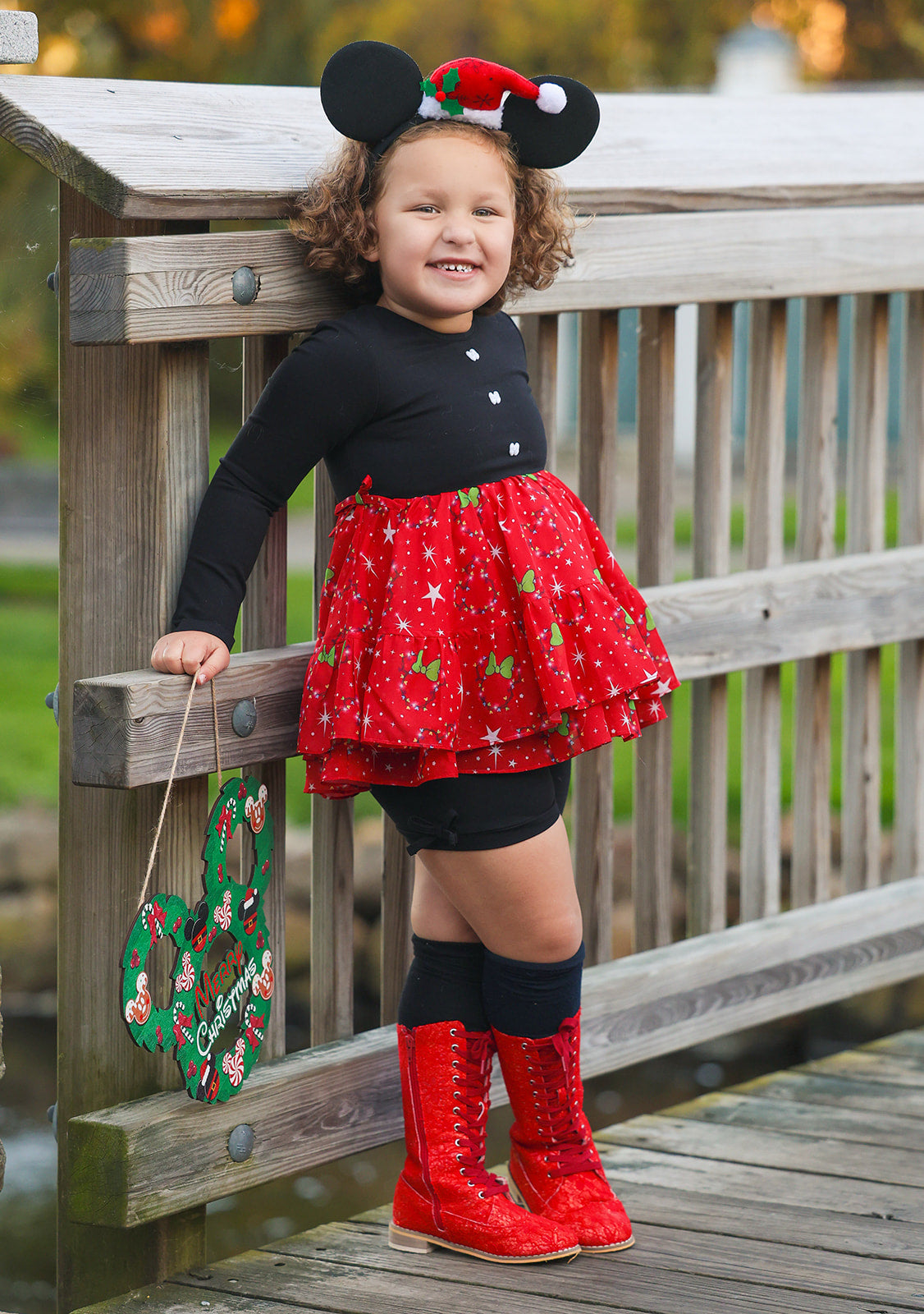 Blair 3 Piece Tunic Set - Minnie Merry and Bright