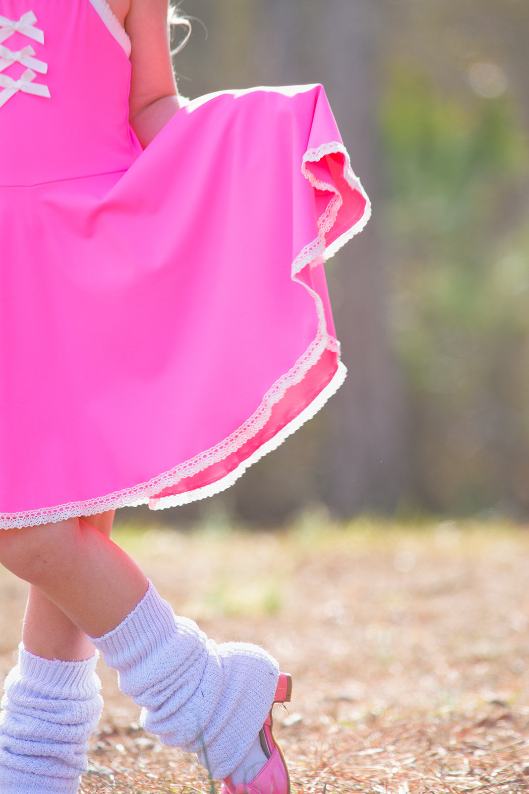 Molly Athleisure Dress - Barbie Pink